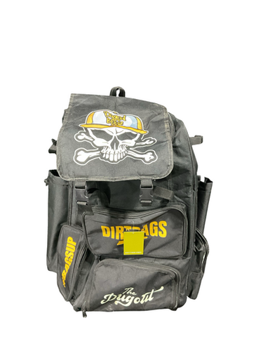 Used DIRT BAG OVERSIZED BACKPACK BB/SB Player Carry Bag Black 11834-S000047000