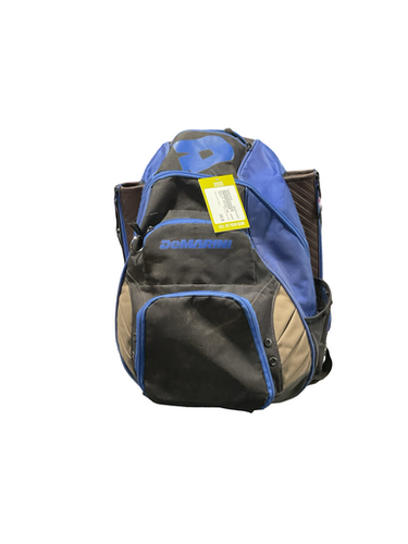 Used Demarini BLK/BLU BAG BB/SB Player Carry Bag Royal Blue 11834-S000047013