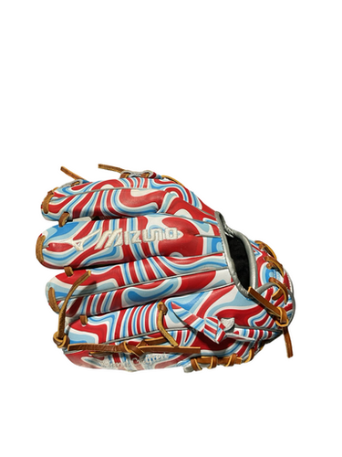 Used Mizuno PRO SELECT BB/SB Glove RH Throw Red 11 1/2" 11834-S000047019