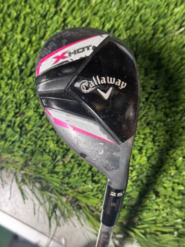 Callaway X Hot 5 Hybrid 25° 50g Graphite Shaft Women’s Ladies Flex RH 38.5”