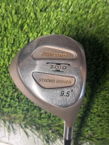 Mizuno T-Zoid Strong 9.5° Driver Turbo Gold Tour-S 95G Shaft Stiff Flex RH 44”