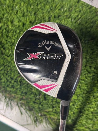 Callaway X Hot 2013 5 Fairway Wood 18* Project X PXv Ladies Graphite Womens RH