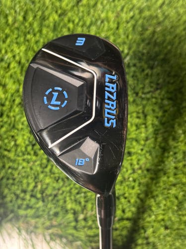 Lazrus 18° 3 Hybrid Iron Regular Flex Graphite Shaft Right Handed 40.5”