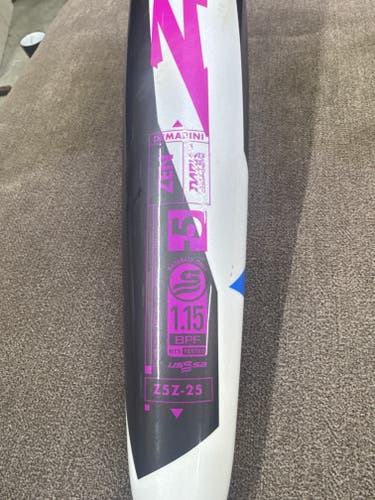 2024 DeMarini CF Zen Composite USSSA Certified Bat (-5) 26 oz 31" (Used)
