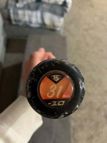 2022 Louisville Slugger Meta Composite USSSA Certified Bat (-10) 21 oz 31" (Used)