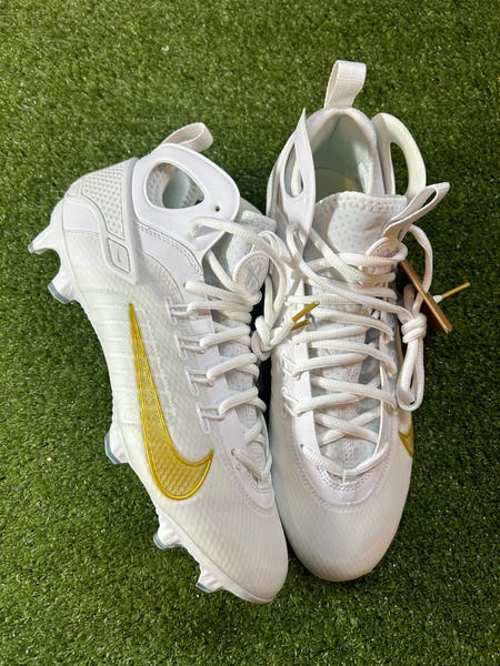 Size 8.5 Nike Huarache 9 Elite Mid Mens Lacrosse Cleats  display picture 1