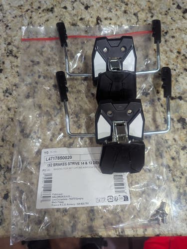Salomon Strive 14 Brakes 130mm Binding Parts (New)