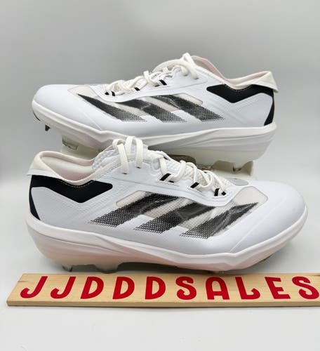 Adidas Adizero Impact TPU Baseball Cleats IF8503 White Black Men’s Sz 9.5 NWT

New Without Box