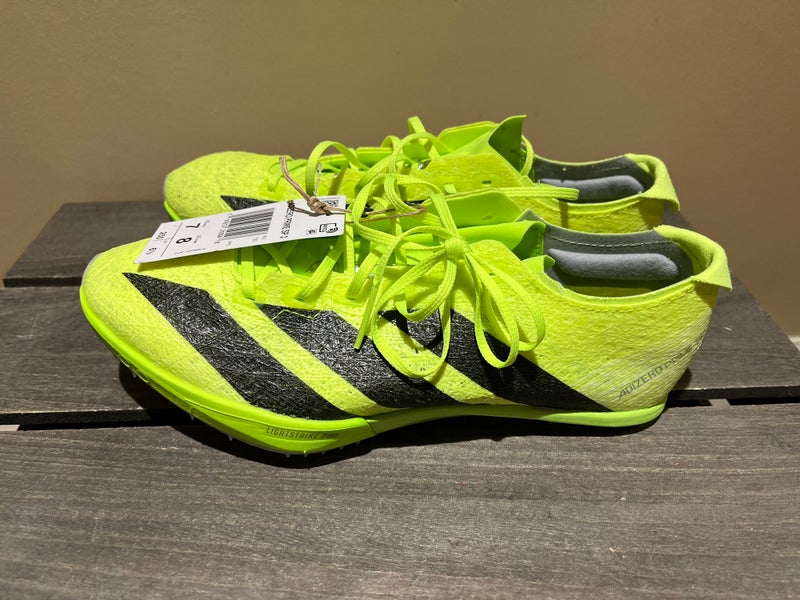 ADIDAS WOMEN’S ADIZERO PRIME SP STRUNG 3 T&F SPRINT SPIKES - NWOB SZ M7.5/W8.5