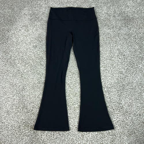 Lululemon Pants Womens 14 Black Yoga Align High Rise Mini Flare Leggings Gym