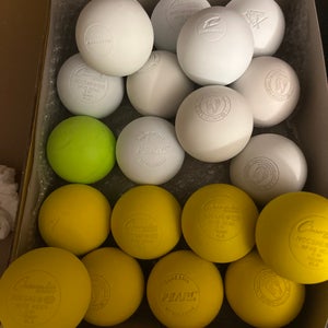 Lacrosse Ball 24 Pack of Assorted Balls(New)