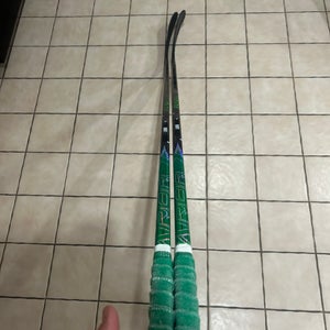 Two Custom Senior Bauer Nexus Tracer "Larkin" Left Hand Stick P28 87 Flex Pro Stock *Flylite Wrap*