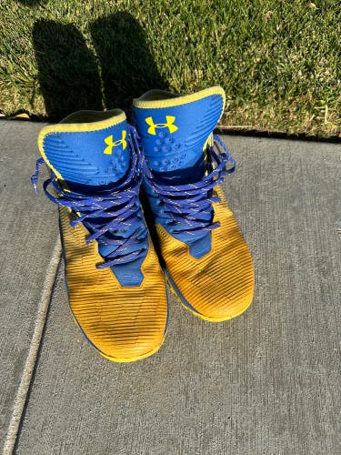 Men's Size M 12.5 (W 13.5) Under Armour curry 2 Shoes (Used)