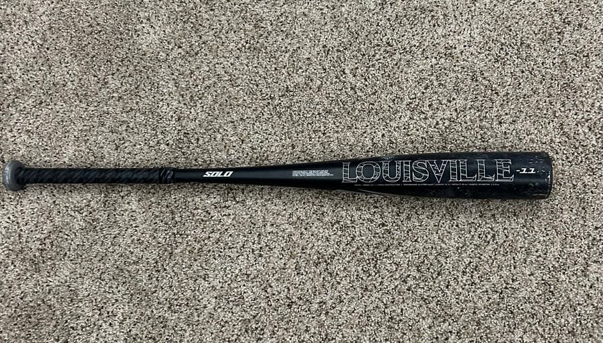 2022 Louisville Slugger Solo Alloy USABat Certified Bat (-11) 20 oz 31" (Used)