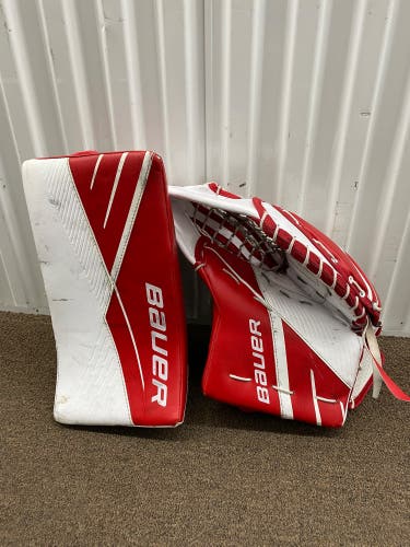 Bauer Supreme 3S Goalie Glove and Blocker