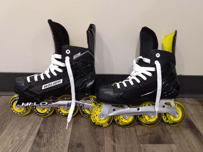 Bauer RS Inline Skates Regular Width Skate Size 7.0 / Shoe size 8.5/9.0 (New)