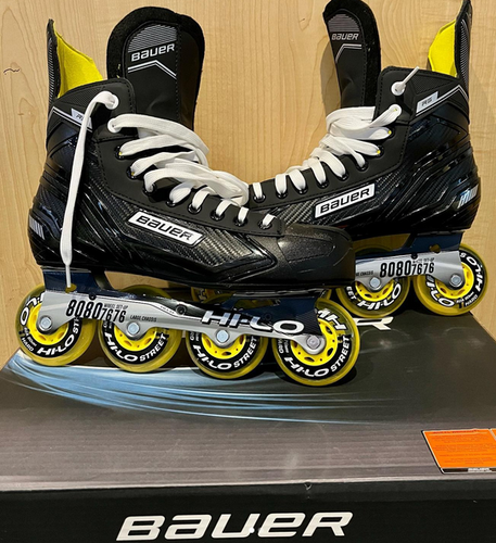Bauer RS Inline Skates Regular Width Skate Size 10.0 / Shoe size 11.5/12.0 (New)