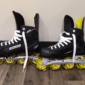 Bauer RS Inline Skates Regular Width Skate Size 8.0 / Shoe size 9.5/10.0 (New)