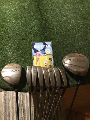 USKG Juniors TS-6 Advanced Full Set (Driver, 3W, 5-PW-GW) 63-43 Steel & Graphite