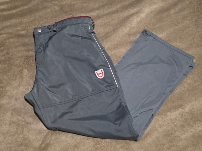 GUC Unisex 686 Snowboarding Pants Detachable Liner Size Large Gray Maroon