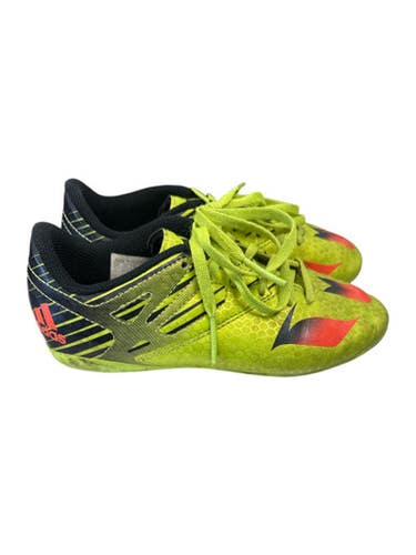 Used Adidas S74690 Soccer Cleats Optic Yellow Junior 01 11862-S000092952