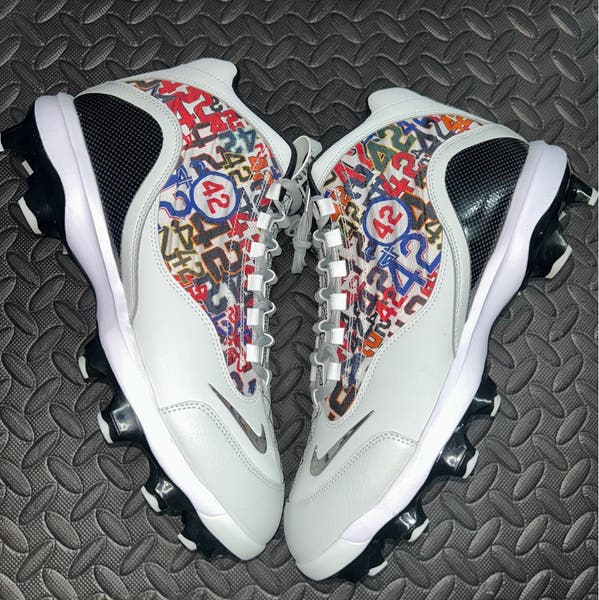 Nike Griffey 2 Jackie Robinson Day Baseball Cleats Men display picture 1