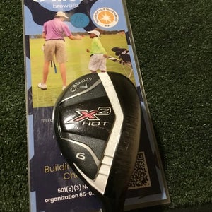 Callaway Ladies X2 Hot 28* 6 Hybrid W-Flex Graphite Shaft (37)