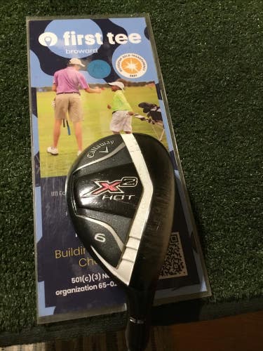 Callaway Ladies X2 Hot 28* 6 Hybrid W-Flex Graphite Shaft (37)