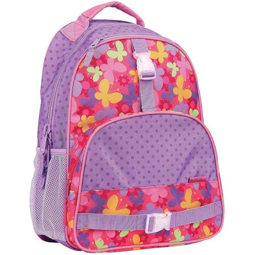 Stephen Joseph Butterfly School Backpack Girls Purple All Over Print DDR3147