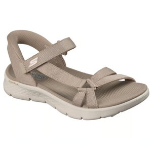 Skechers Go Walk Flex Sandal-Illuminate 141481-TPE Women's US 8 Taupe HAWK3172