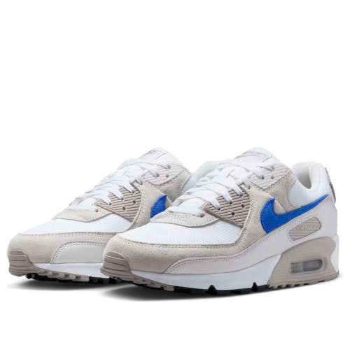 Nike Air Max 90 DM0029-110 Sneaker Men's 11.5 White Gray Lifestyle Shoes RHS7652