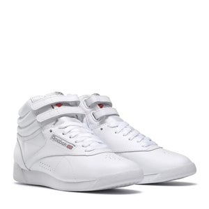 Reebok Freestyle Hi 2431 Sneakers Women 7 White High Top Lifestyle Shoes RHS7650