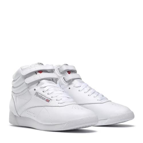 Reebok Freestyle Hi 2431 Sneakers Women 7 White High Top Lifestyle Shoes RHS7650