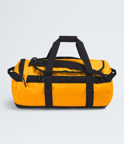 The North Face Base Camp Duffel Bag Unisex M/OS Gold Adjustable Strap DDR3152