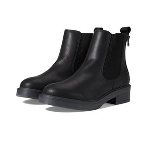 Blowfish Malibu Vedder Boots Womens US 6.5 Black Round Toe Ankle Chelsea RHS7716