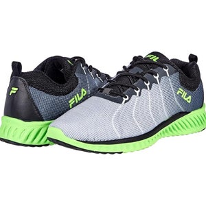 Fila Blazehawk 2 Sneakers Boys US 10.5 Gray Black Low Top Running Shoes ZAP2298