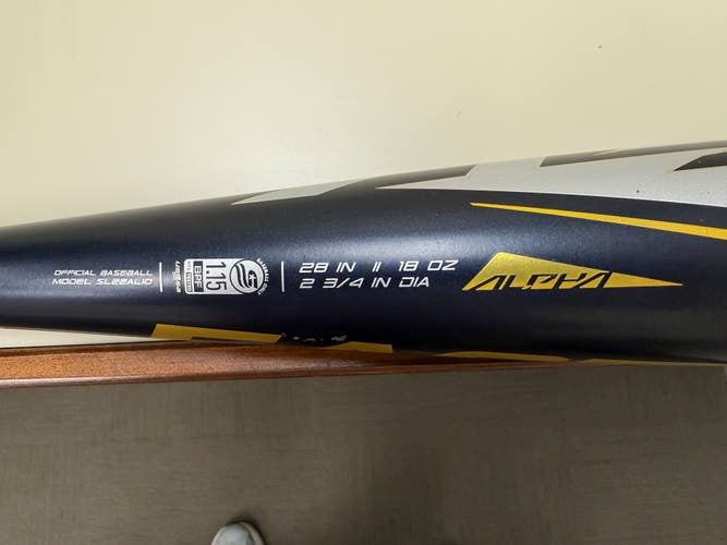 Easton Alpha ALX Alloy USSSA Certified Bat (-10) 18 oz 28" (Used)