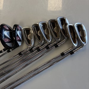 Used Tour Edge REACTION2 Mens Package Set RH None 9 Piece 11860-C000305006