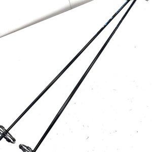 Used Swix POWDER XLARGE BASKET Mens XC Ski Poles Black 145 cm / 57 in 11860-C000305001