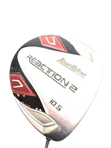 Used Tour Edge REACTION Mens Driver RH 10.5 Degree 11860-C000304990