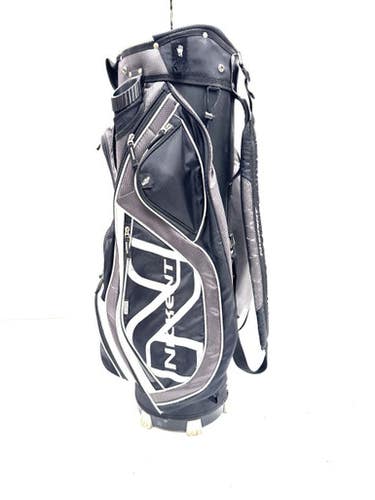Used Nickent BLACK Mens Cart Bag Black 11860-C000304986