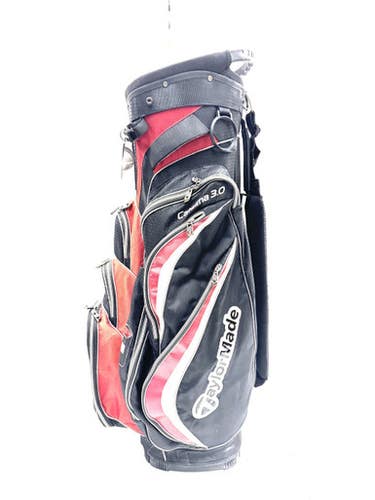 Used Taylormade CATALINA Mens Cart Bag Black 11860-C000304982