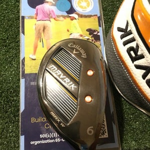 Callaway Ladies Mavrik Max-W 30* 6 Hybrid UST Mamiya Helium 40LL I Graphite VGC