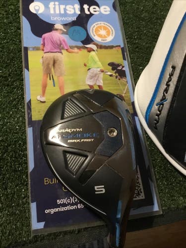 Callaway Ladies Paradym Ai Smoke Max Fast 24* 5 Hybrid 40L Eldio Graphite *VGC*