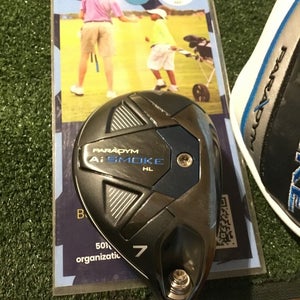 Callaway Ladies Paradym Ai Smoke HL 30* 7 Hybrid Cypher Forty Graphite VGC 36.75