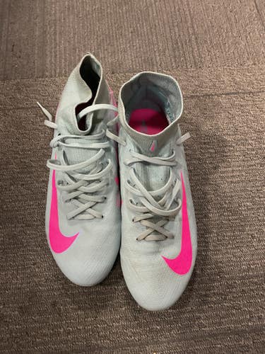 Used Nike MERCURIAL AIR Soccer Cleats Carolina Blue Senior 6 11614-S000231672