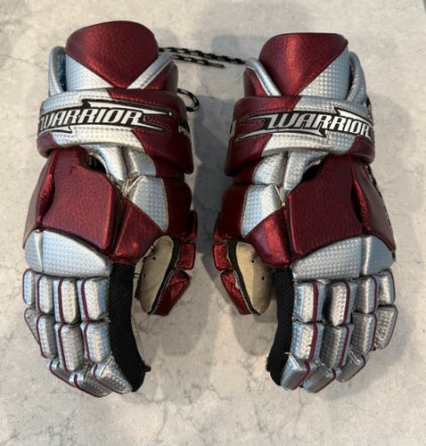Warrior Mercury Prostar II Lacrosse Gloves (Used)