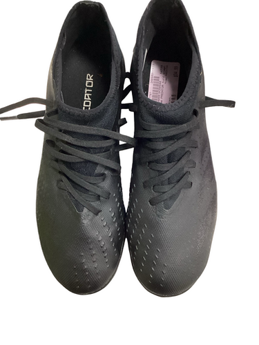 Used Adidas PREDATOR Soccer Turf Shoes Black Senior 8.5 11613-S000177787