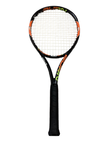 Used Wilson BURN 100 Adult Tennis Racquet Black 4 3/8" 11613-S000177732