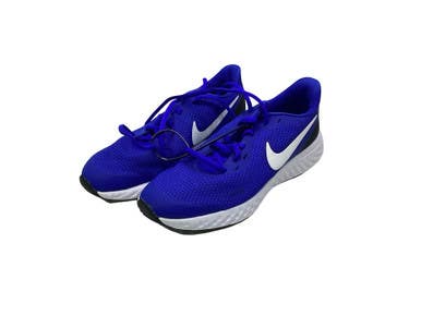 Used Nike BLUE YOUTH NIKE SHOES Running/X-Train Shoes Y Royal Blue Junior 05 11347-S000264691